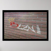 Blzn Brick Wall Posters