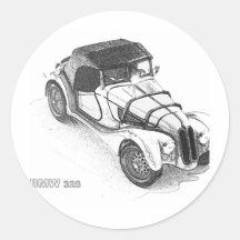 BMW 328 AUTOCOLLANTS