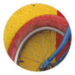 BMX Bike Bicycle Cycle Bicycling Cycling Round Sticker