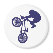 BMX BIKE RIDER MAGNETS