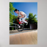 BMX Bike Stunt Print