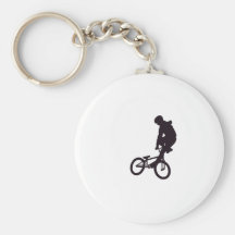 BMX Black Key Chain