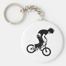 Bmx Black Key Chains