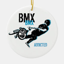 BMX  Christmas Ornament