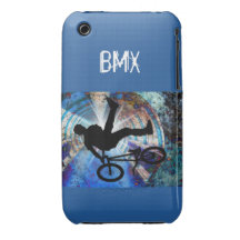 BMX dans un tunnel grunge Étuis iPhone 3