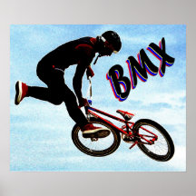 BMX England style, Copyright Karen J Williams Posters