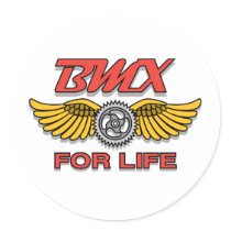 BMX for Life Sticker