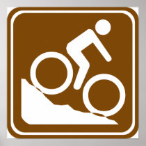 BMX Highway Sign Print