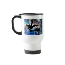 BMX in a Grunge Tunnel Mugs