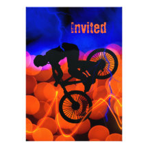 BMX in Light Crystals and Lightning Personalized Announcement