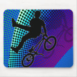 BMX on Fractal Movie Marquee Mousepads