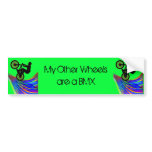BMX on Rainbow Road