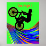 BMX on Rainbow Road