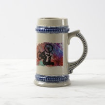 BMX on Rusty Grunge Mug