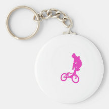 BMX Pink Key Chains