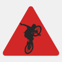 BMX TRIANGLE STICKER