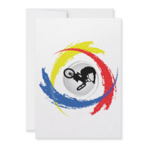 BMX Tricolor Emblem Custom Announcement