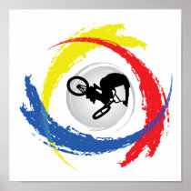 BMX Tricolor Emblem