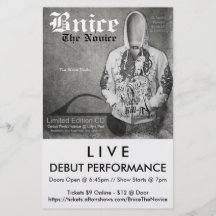 Bnice Debut Fliers Flyer