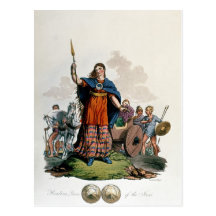 Boadicea, Queen of the Iceni Postcard