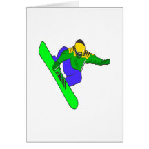 Board Grab Greeting Card
