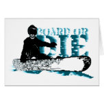 board or die. skeleboarder. cards