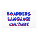 Boarders Language Culture photo cards