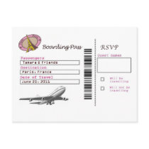 Boarding Pass RSVP