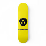 Boards Of War Yellow Nuke Logo Deck Skateboard Decks