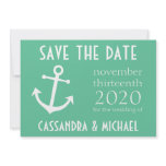 Boat Anchor Save The Date (Mint Green)