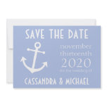 Boat Anchor Save The Date (Violet Purple)