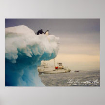 Boat and Birds, print