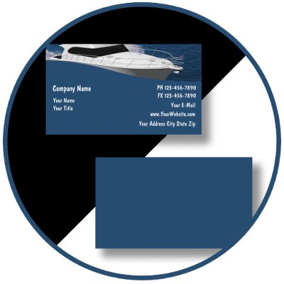Boat Business Cards by Luckyturtle