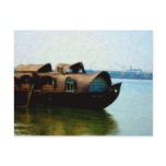 Boat house postcard