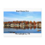 Boat House Row, Philadelphia, PA postage stamp Post Card