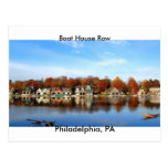 Boat House Row, Philadelphia, PA postage stamp Post Card