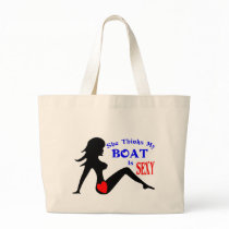 Boat Is Sexy Tote Bags