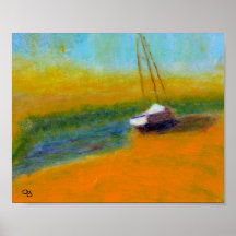Boat on Land, Poster