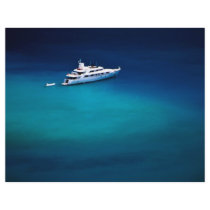 Boat on Magens Bay, St. Thomas, U.S. Virgin Island Custom Flyer