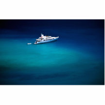 Boat on Magens Bay, St. Thomas, U.S. Virgin Island Photo Sculpture