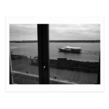 Boat on the bay cartes postales