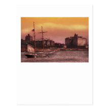 Boat - The Clipper Post Card