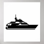 Boat - yacht print
