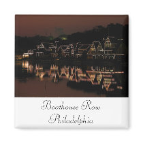 Boathouse Row Magnet