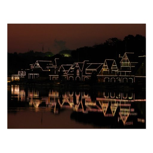 Boathouse Row Postcard