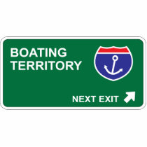 Boating Next Exit Photo Cutouts