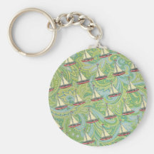 boats and paisley keychains