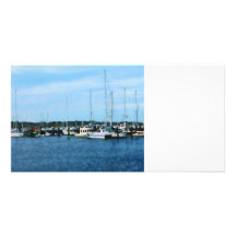 Boats at Newport RI Photo Card Template