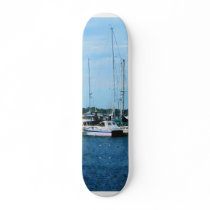 Boats at Newport RI Skate Board Decks