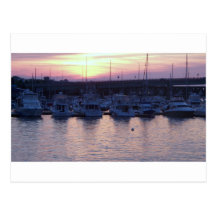 Boats at rest post card